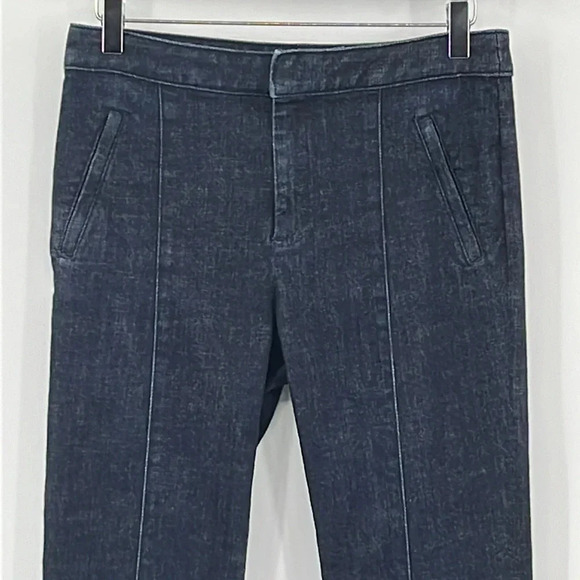 Tory Burch Vanner Dark Denim Trouser - Size 26 - Picture 3 of 9